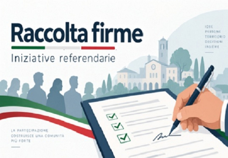 raccolta firme iniziative referendarie